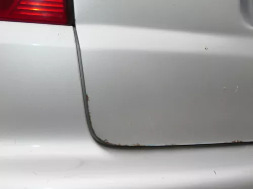 VW Touran 1T Heckklappe Kofferraumklappe hinten silber LA7W mit Scheibe (186550)