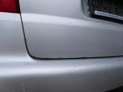 VW Touran 1T Heckklappe Kofferraumklappe hinten silber LA7W mit Scheibe (186550)