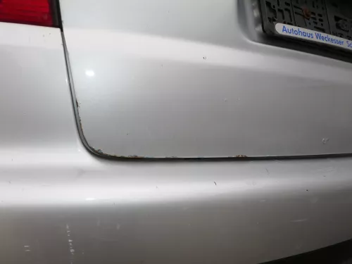 VW Touran 1T Heckklappe Kofferraumklappe hinten silber LA7W mit Scheibe (186550)