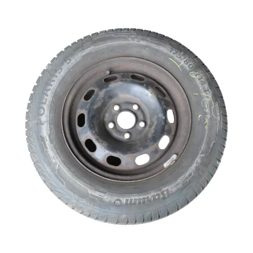 2x VW Golf 4 Bora 175/80 R14 88T M+S Winterreifen Reifen 6jx14H2 ET38 5mm (149621)