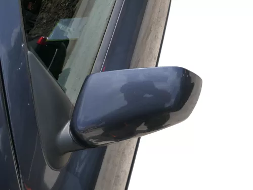 Skoda Octavia 1Z elektrischer Spiegel Außenspiegel links LF8J grau (186595)
