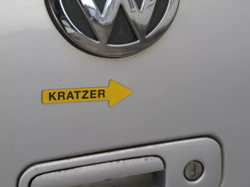 Golf 4 Limousine Heckklappe Kofferraumklappe Klappe hinten silber LB7Z -ohneAnb (186644)