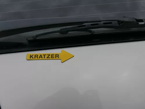 Golf 4 Limousine Heckklappe Kofferraumklappe Klappe hinten silber LB7Z -ohneAnb (186644)