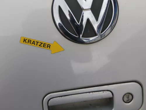 Golf 4 Limousine Heckklappe Kofferraumklappe Klappe hinten silber LB7Z -ohneAnb (186644)