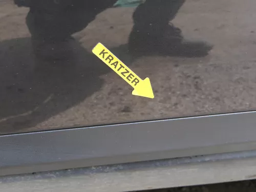 VW Passat 3C Kombi Variant Tür hinten links braun LC8Z -OHNE Anbauteile (186673)