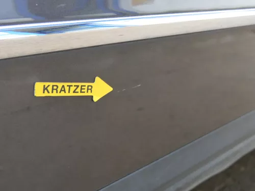 VW Passat 3C Kombi Variant Tür hinten rechts braun LC8Z - ohneAnbauteile (186674)