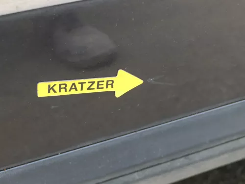 Passat 3C Kombi o. Limo Tür vorne rechts Beifahrer brraun LC8Z ohneAnbauteile (186675)