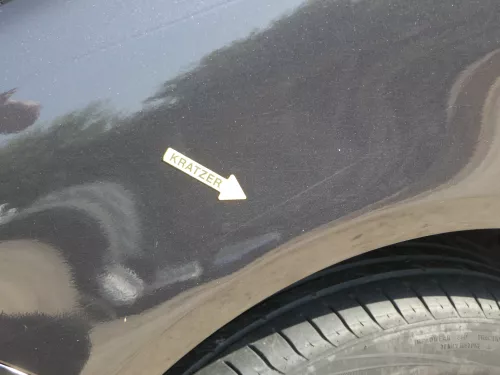 VW Polo 9N3 Kotflügel vorne links schwarz LC9Z (186793)