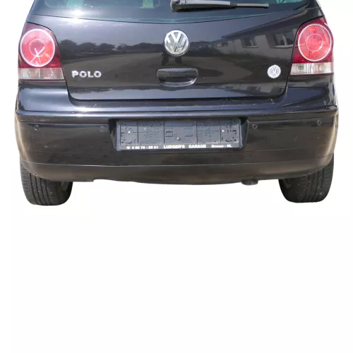 VW Polo 9N 9N3 Stoßstange Heckstoßstange hinten schwarz LC9Z     PDC