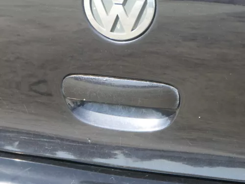 VW Polo 9N3 9N Heckklappe Kofferraumklappe Klappe schwarz LC9Z ohne Anbauteile (186796)