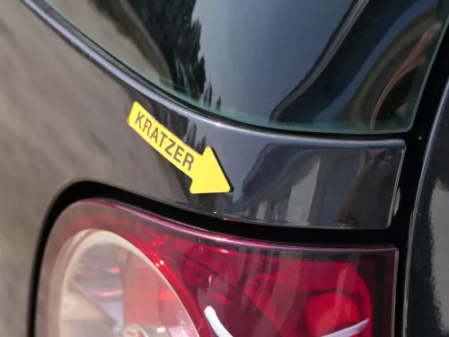 VW Polo 9N3 9N Heckklappe Kofferraumklappe Klappe schwarz LC9Z ohne Anbauteile (186796)