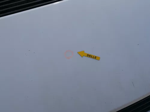 VW T4 Transporter Pritsche Motorhaube Haube Klappe vorne weiß R902 Kurze AC0 (186810)