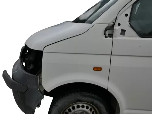 VW T5 Kotflügel vorne links weiß R902 7H0821101E