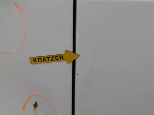 VW T5 Facelift T6 Flügeltür Klappe hinten rechts weiß R902 mit Scheibe (186898)