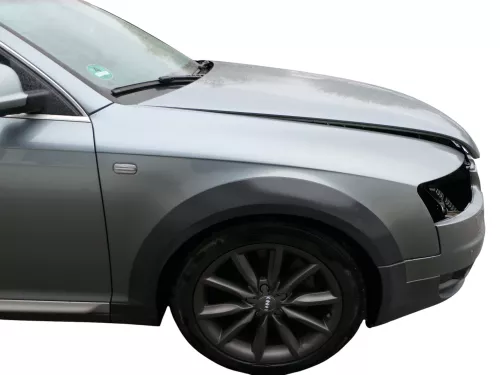 Audi A6 4F C6 Kotflügel vorne rechts grau LY7E Allroad Quattro 4F0821104E Leiste