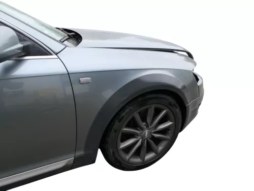 Audi A6 4F C6 Kotflügel vorne rechts grau LY7E Allroad Quattro 4F0821104E Leiste (186999)