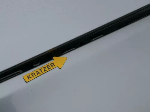 Audi A6 4F C6 Kotflügel vorne rechts grau LY7E Allroad Quattro 4F0821104E Leiste (186999)