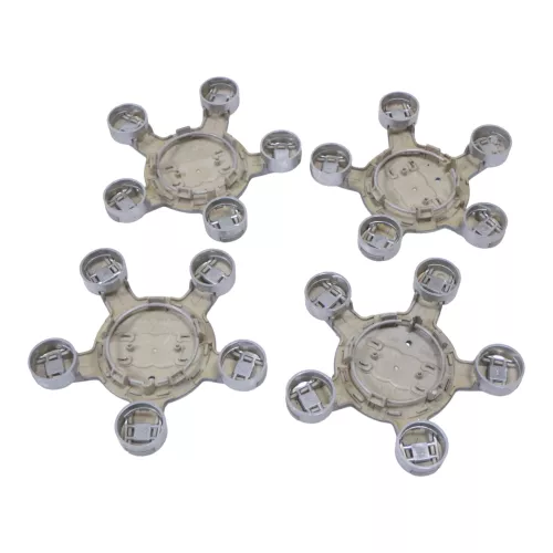 4x Audi A4 A5 A6  Alufelge Deckel Radkappe 4F0601165N ORIGINAL von NEUFAHRZEUG (200040)