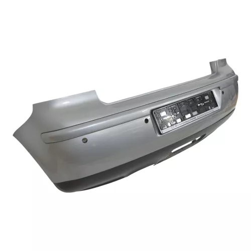 VW Polo 9N 9N3 Stoßstange Heckstoßstange hinten silber grau LA7R PDC (200205)