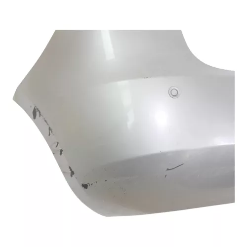 Skoda Fabia 5J Schrägheck Limousine Stoßstange hinten Stossfänger grau LF8H PDC (200207)