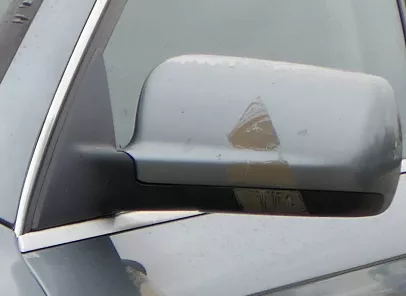 A6 4F C6 Spiegel Außenspiegel links vorne elektrisch grau silber LY7E - Allroad (187006)