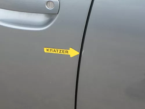 Audi A6 4F C6 Avant Tür Rahmen + Türblatt hinten links grau grau LY7E - Allroad (187013)