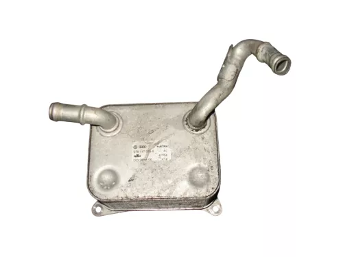Audi A6 4F Ölkühler Halter Kühlker Öl 079117015A BVJ 4,2 8 Zylinder ##