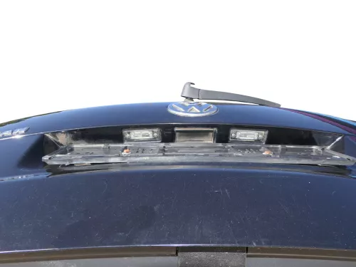 VW Touran Heckklappe Kofferraumklappe hinten schwarz metallic LC9X + Scheibe (187193)