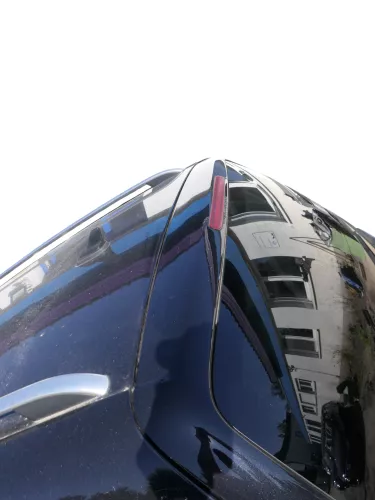 VW Touran Heckklappe Kofferraumklappe hinten schwarz metallic LC9X + Scheibe (187193)