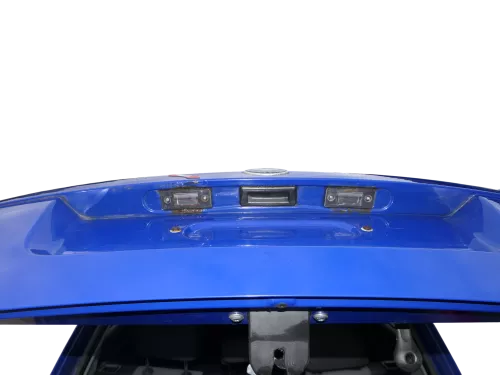 Skoda Fabia 5J Limousine Schrägheck Heckklappe hinten mit Scheibe blau LF5K (187232)