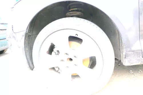 A3 8P Radhausschale Dämpfung Radhaus vorne links 8P0821171G -  2-Teile