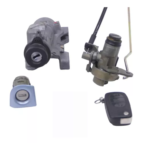 Audi A4 B6 8E 8H Cabrio Schloßsystem 1x Schlüssel Schloß Zündschloß Heckschloß