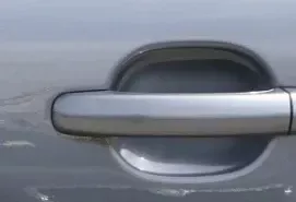 1x VW Touareg 7L Türgriff Tür Griff vorne links/rechts/hinten außen grau LD7V