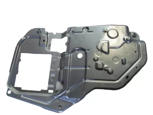 VW T5 Trägerblech Halter Flügeltür Tür hinten links 7H0827202C Aufnahme