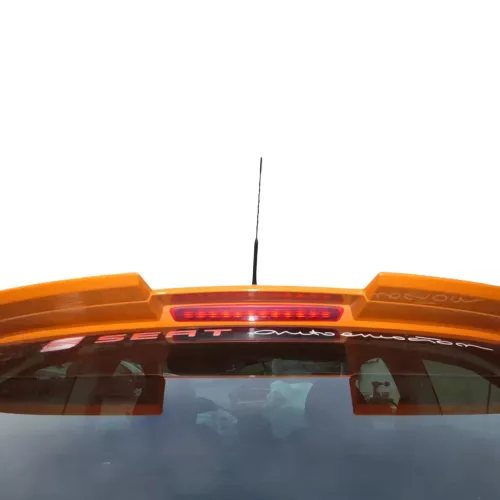 Seat Ibiza 6J Heckklappe Klappe hinten 2/3-Türer orange LP2C Spoiler mit Scheibe (200652)